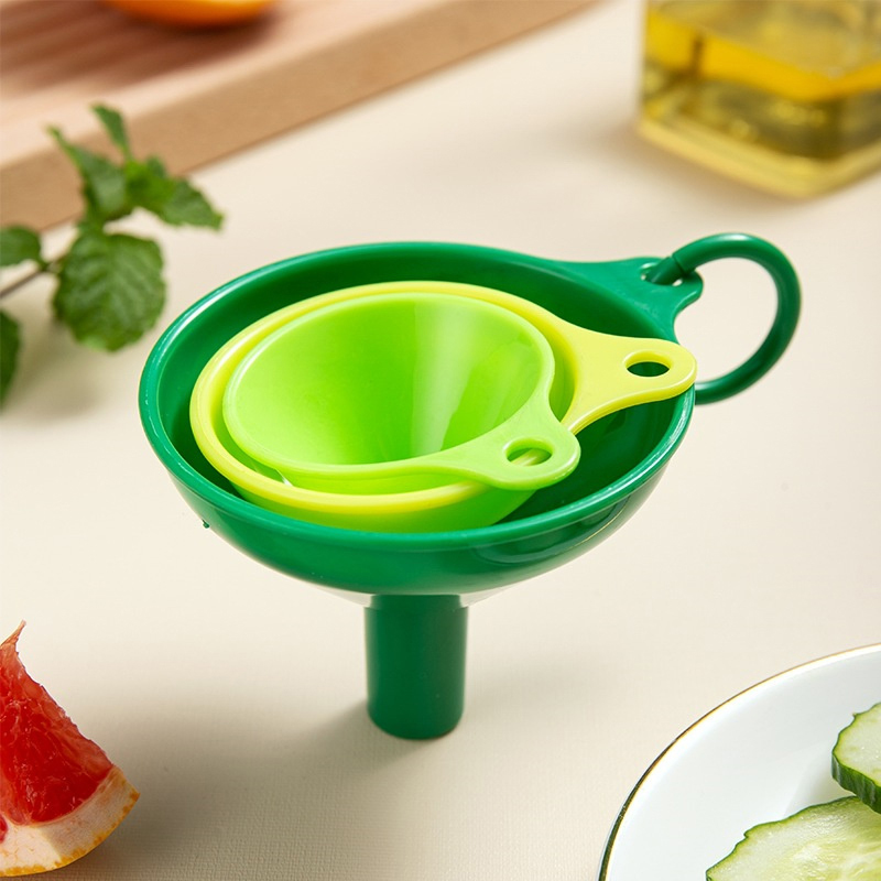 Home Cooking Set - 3-teiliges Set Küchen-Trichter-Spender, multifunktional für Öl,