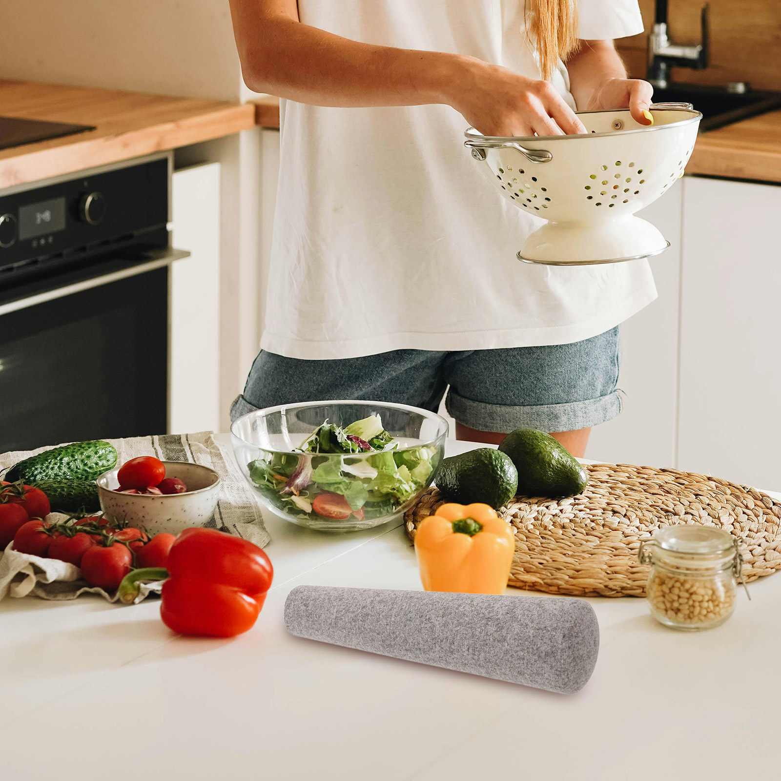 Mortar Pestle Granite - Granit-Stößel, nur Ersatz, schwerer Steinstößel für