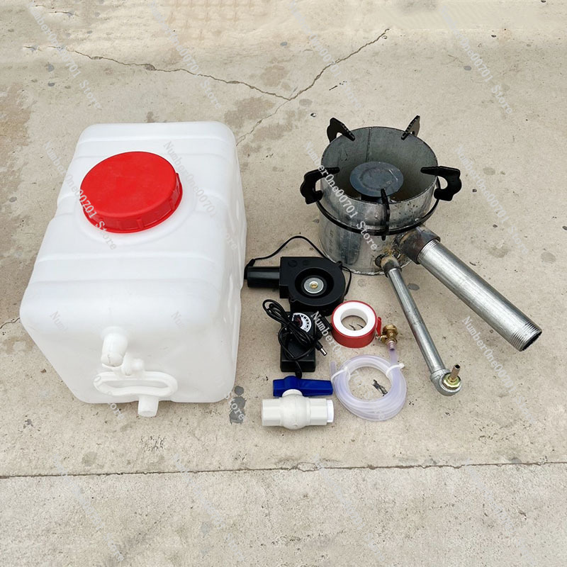 Home Cooking Heater - Blaue Flamme Altöl-Vergasungsofen Rauchfreier Hochtemperatur-Heizkocher mit
