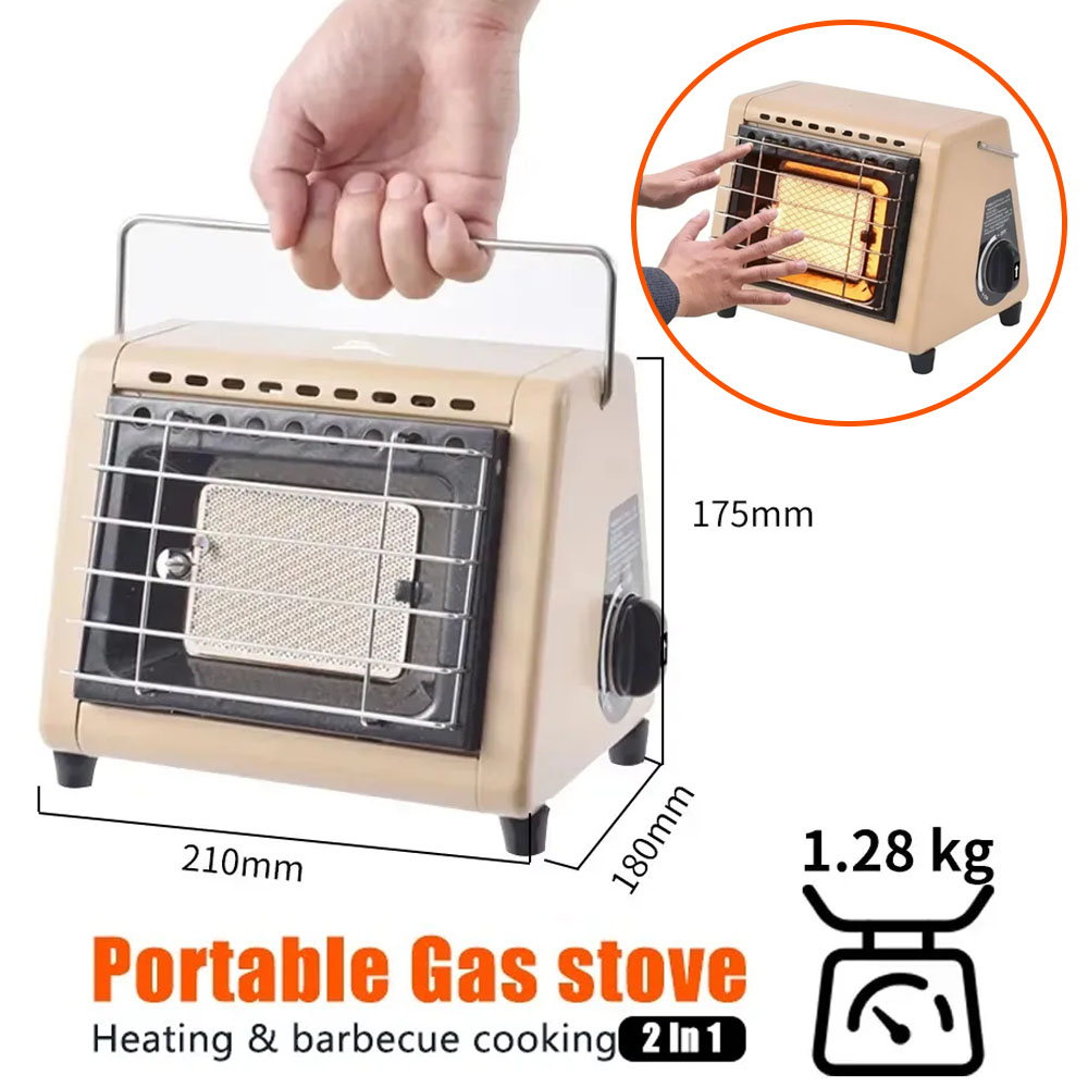 Tragbarer 2-in-1-Gaskocher-Hei – Home Cooking Heater Bewertung und Preis