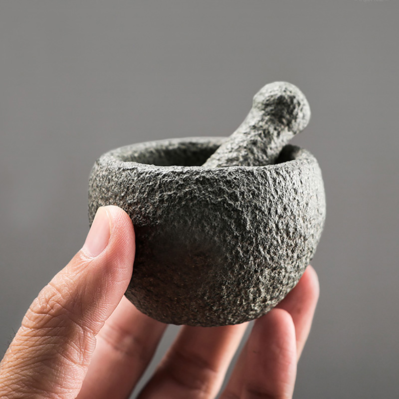 Natürliches Granit-Mörser-und- – Mortar Pestle Granite Bewertung und Preis