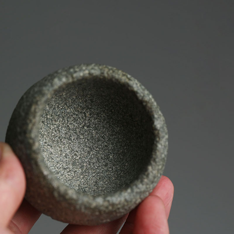 Natürliches Granit-Mörser-und- – Mortar Pestle Granite Bewertung und Preis