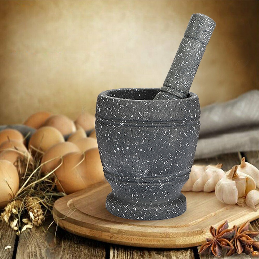 Neue Granit Stößel und Mörser  – Mortar Pestle Granite Bewertung und Preis