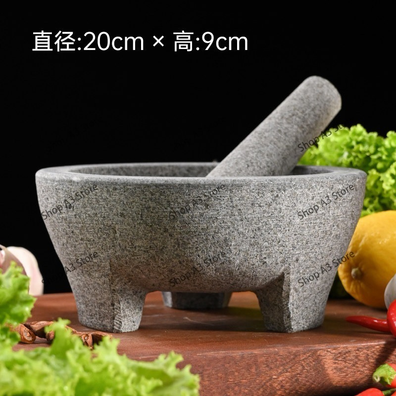 Naturstein-Granit-Mörser mit S – Mortar Pestle Granite Bewertung und Preis