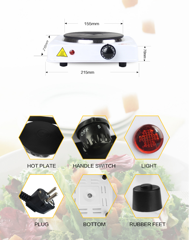 220V 1000W Eu-stecker Elektris – Home Cooking Heater Bewertung und Preis