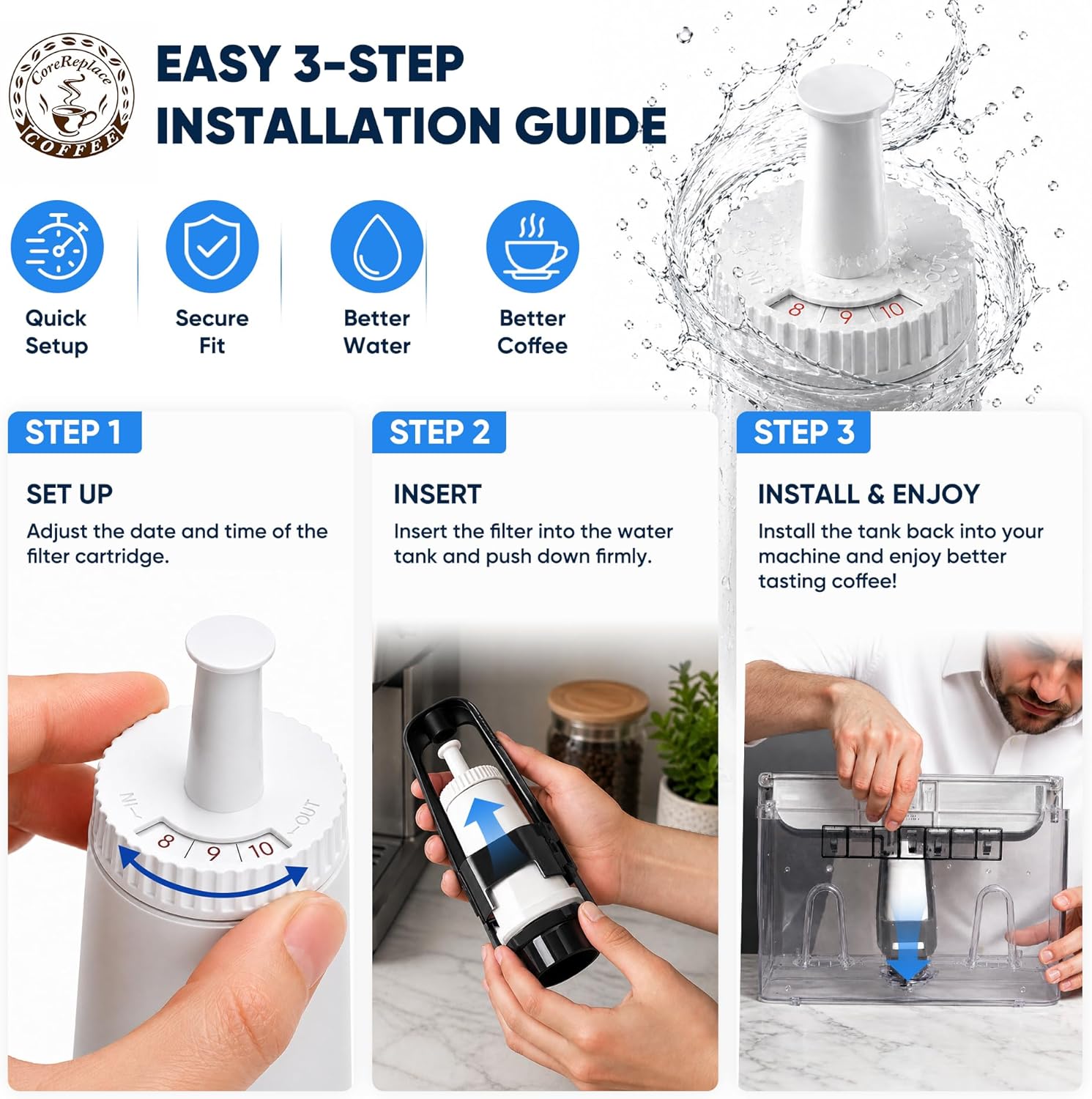Ersatz-Wasserfilter für Brevil – Breville Espresso Barista Touch Bewertung und Preis