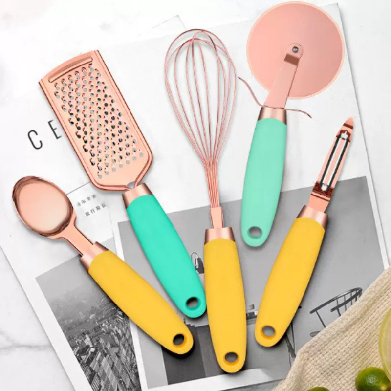 7-teiliges Edelstahl-Küchenzub – Home Cooking Set Bewertung und Preis