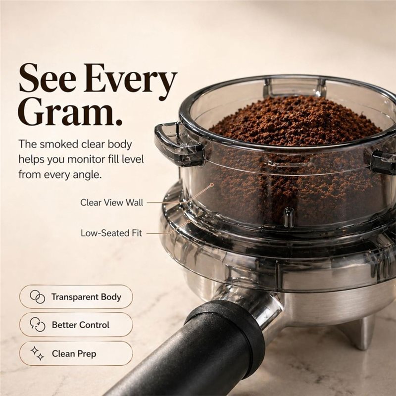 Aktion! Twist-Lock-Siebträgert – Breville Espresso Barista Touch Bewertung und Preis