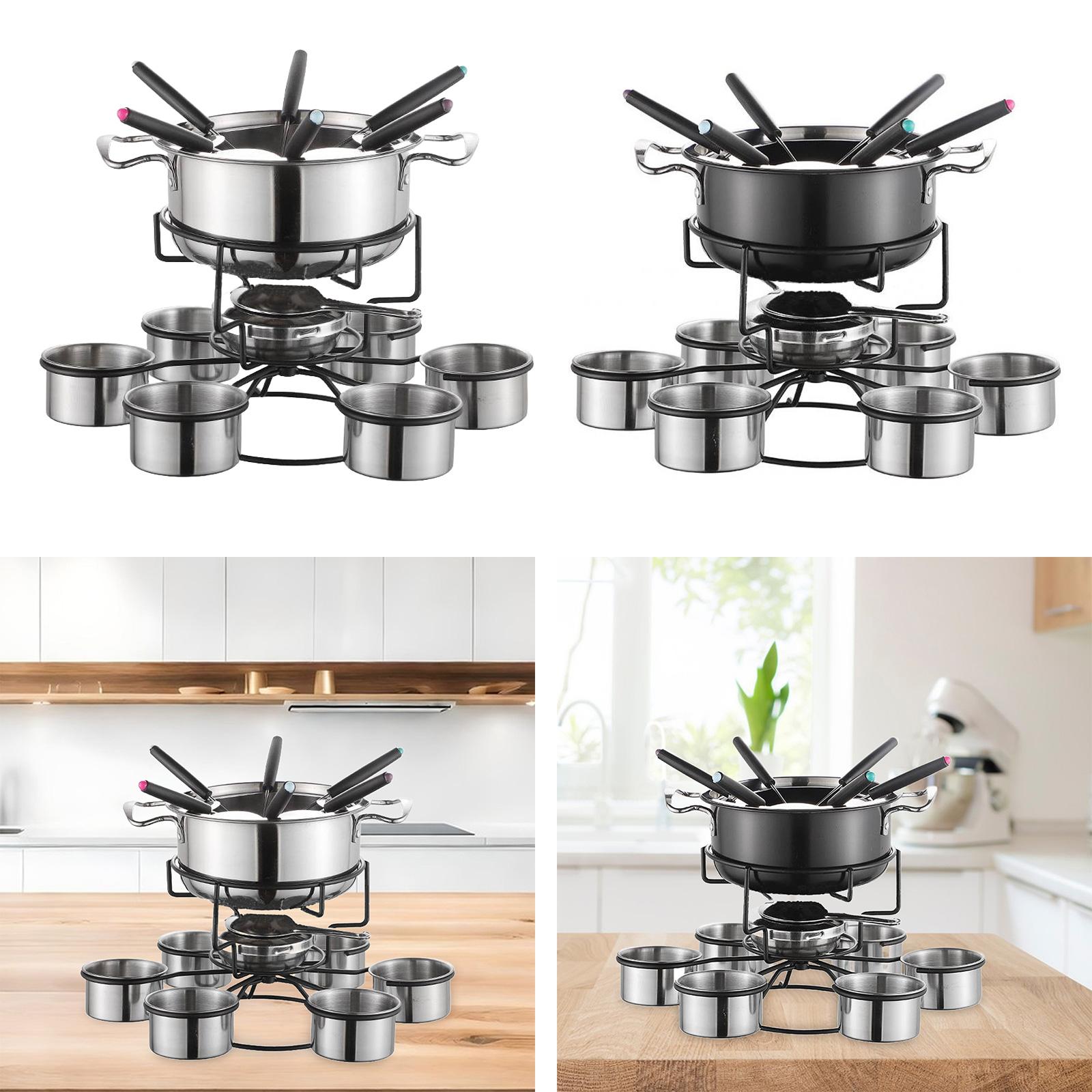 Fondue-Topf-Set, Kochherd, ver – Home Cooking Set Bewertung und Preis