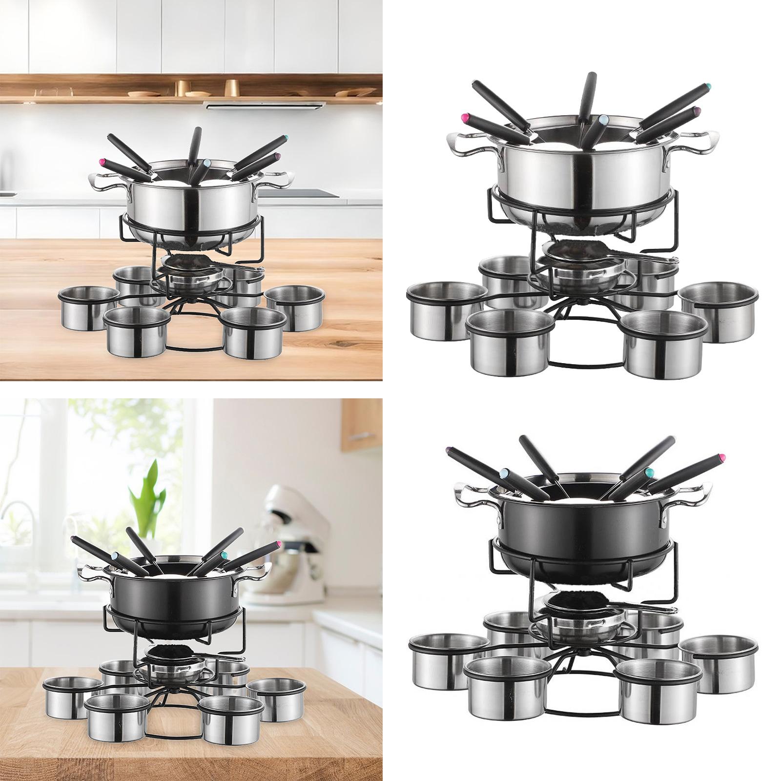 Fondue-Topf-Set, Kochherd, ver – Home Cooking Set Bewertung und Preis