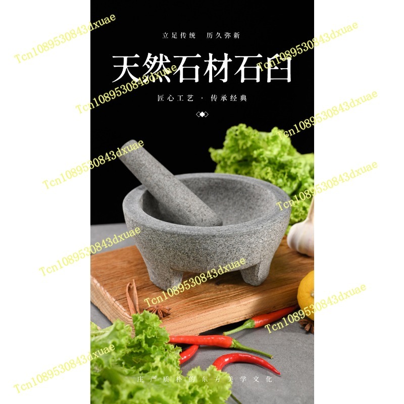 Natürlicher Granit-Mörser und  – Mortar Pestle Granite Bewertung und Preis